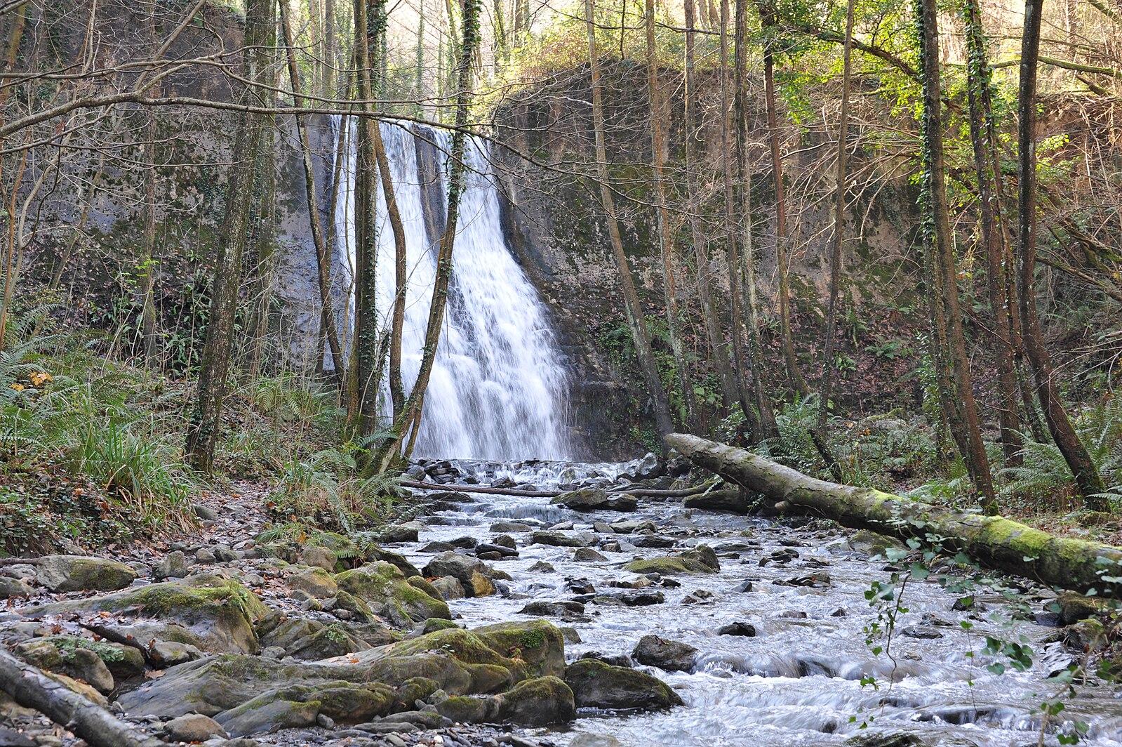 Cascada de Bolintxu sin transporte